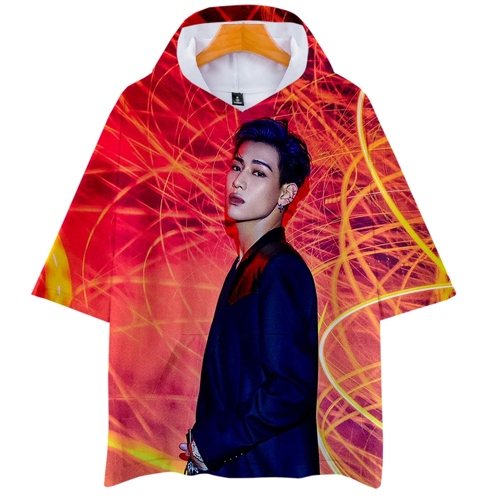 Забавные 3D толстовки GOT7 KPOP Nope новая модная летняя/Весенняя футболка с коротким