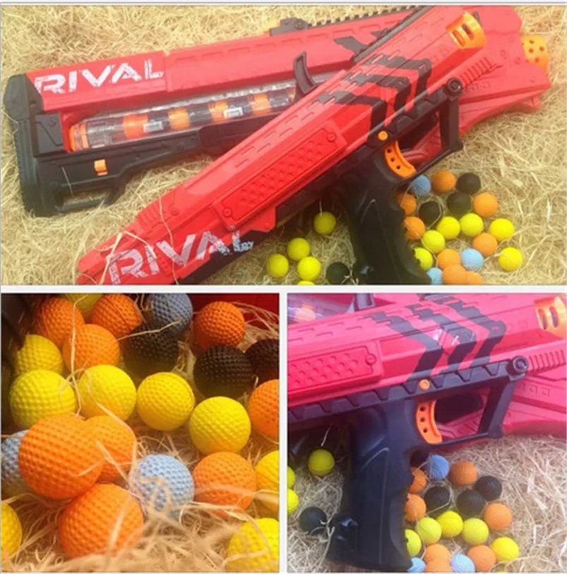 100 шт шариковые пули для Nerf Rival игрушечный пистолет высокого качества смешанные цвета Дартс для Nerf Rival Zeus Apollo Nerf игрушечный пистолет