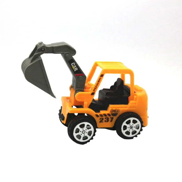 1 шт. пластиковая игрушка мини ребенок инерционный бульдозер грузовик инженерный автомобиль строительные блоки кирпичная Игрушка развивающая модель детские подарки