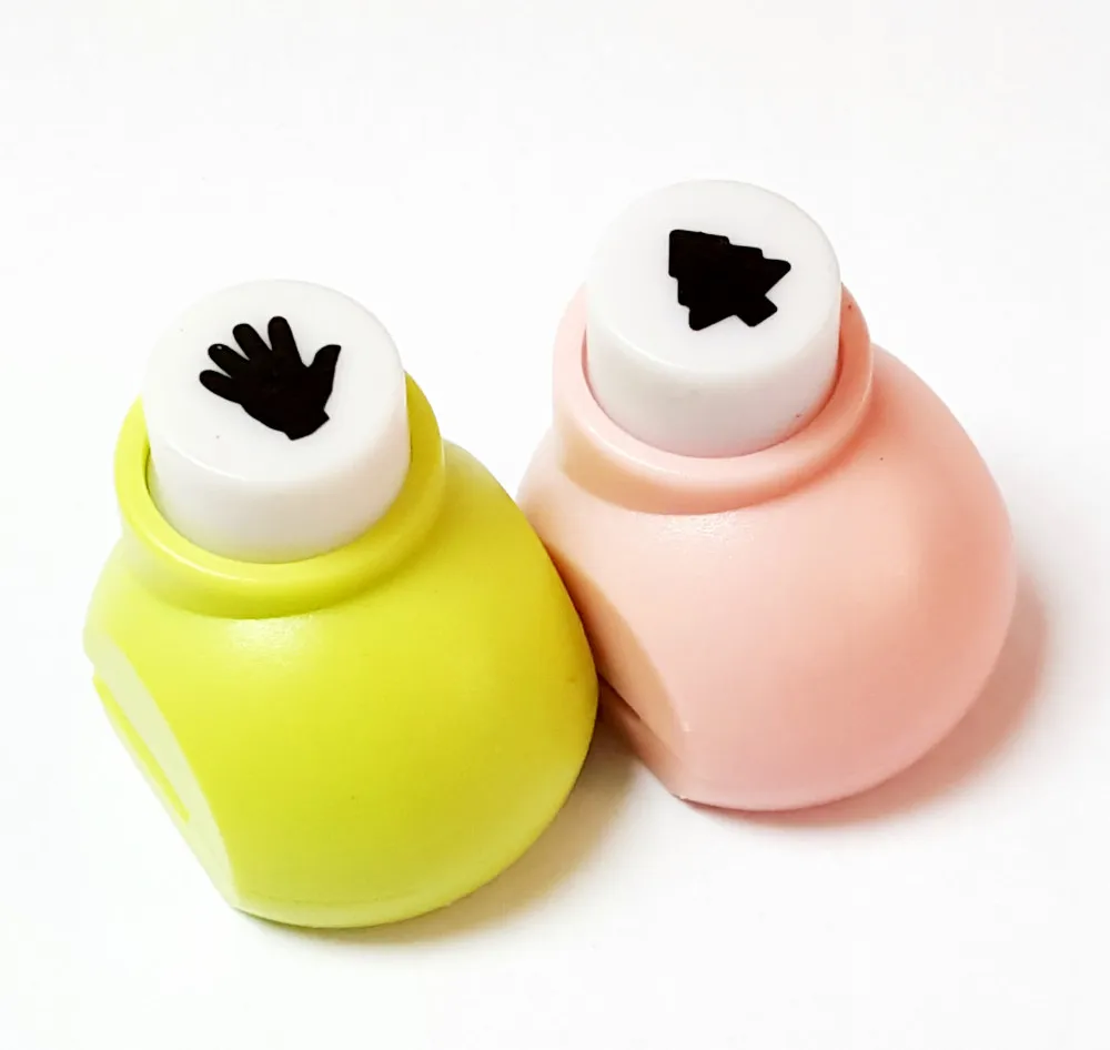 

Lot of 8X Mini paper Shaper punch Scrapbook Handmade Cut Card Craft toy Printing kid DIY - BIG SIZE