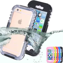 For IPhone 6s Accessories Underwater Swimming Phone Agua Case for IPhone 6plus Case Waterproof Outdoor Protective