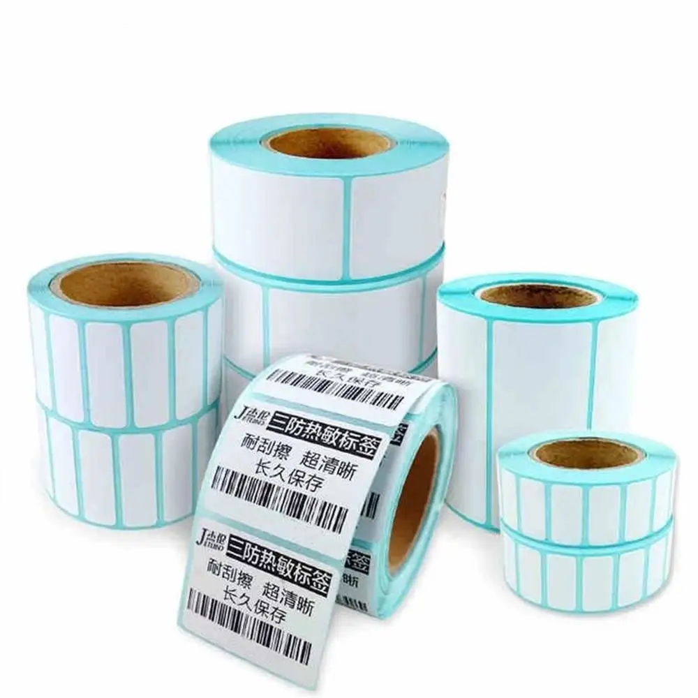 Jetland Thermal Label Rolls width of 20mm ~ 80mm combo pack TOP thermal barcode Stickers for Zebra Printers