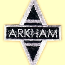 3." Batman Arkham Asylum Кепки ТВ фильм вышитый логотип утюг на патч гот одежда Punk рокабилли пользовательские Патч доступен