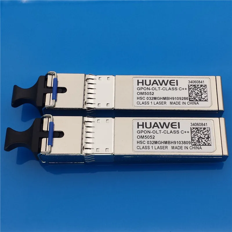 Высококачественный оптоволоконный конвертер Hua Wei GPON OLT SFP CLASS C + 38J0 6537E OM5052 модуль