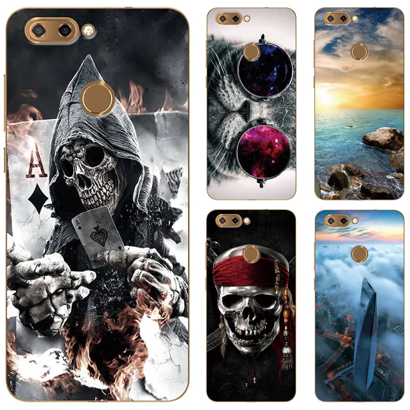 Case For ZTE Blade V9 Cat Animal Patterned Soft Shell For ZTE Blade V9 Case Phone Protective Back Cover Case For ZTE Blade V9