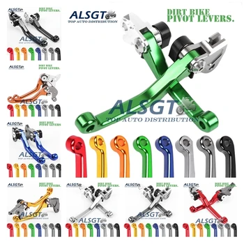 

For Kawasaki KX250 KX 250 1990-2004 CNC Pivot Racing Dirt Bike Clutch Brake Levers 1992 2003 2002 2001 2000 1999 1998 1997 1996
