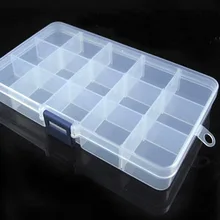 HENGJIA 1 шт. многофункциональная пластиковая коробка для наживки рыболовная приманка для хранения снастей 175*98*23 мм прозрачная видимая