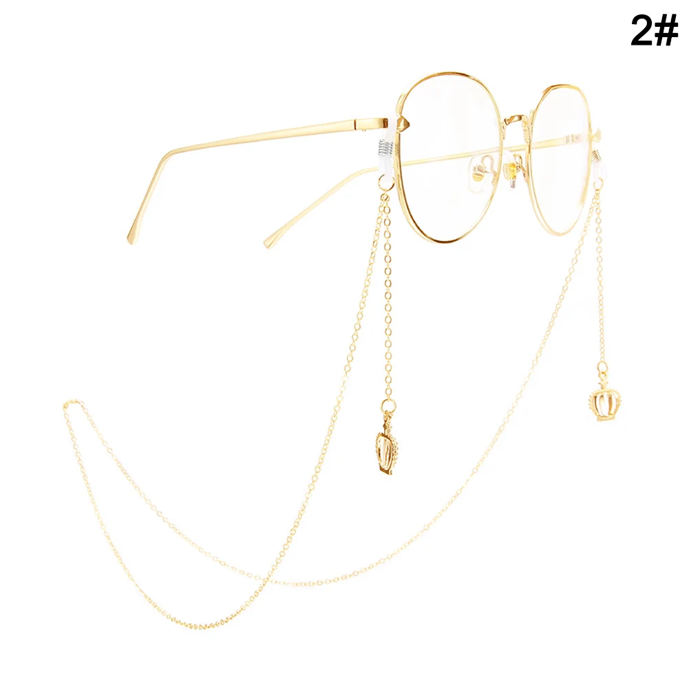 style 2 Новые женские очки для чтения цепочка для очков держатель шнура шейный ремень веревка DO99 - Цвет: style 2