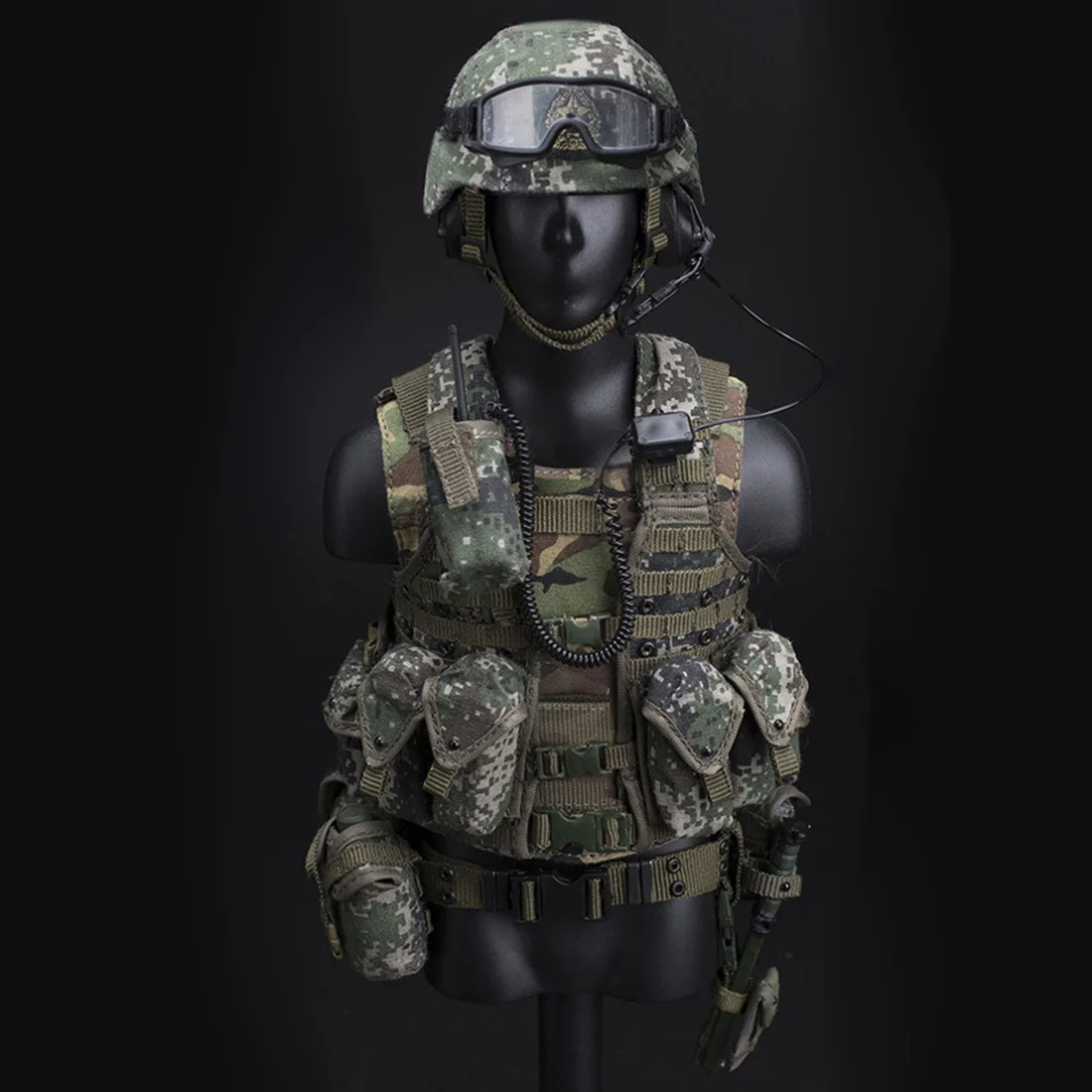 Flash Deal Flagset 1/6 Chinese Army Machine Fighter Soldier Model Action Figure Model Toys Hobbies For Kids Adults New Arrivel 27