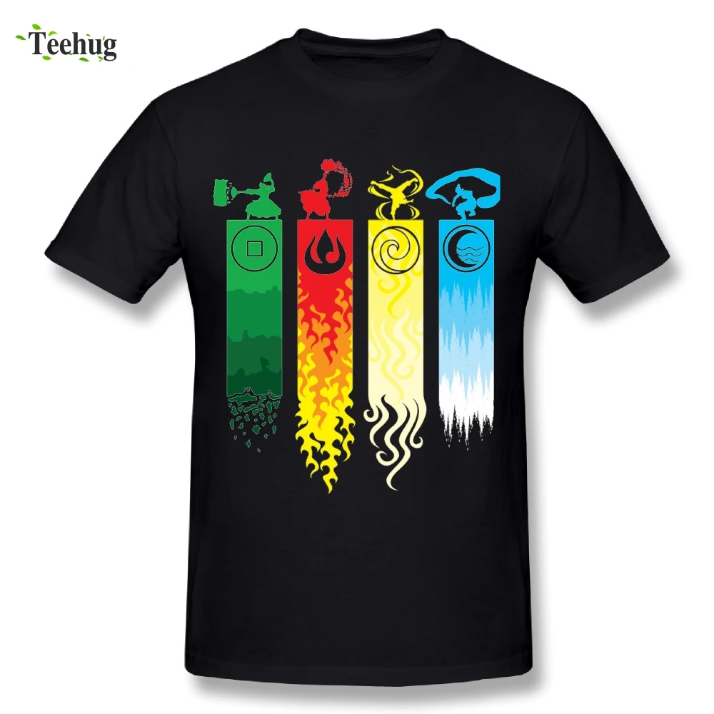 Nueva llegada Boy Avatar el último Airbender Camiseta Popular encargo La Leyenda de Korra Camiseta