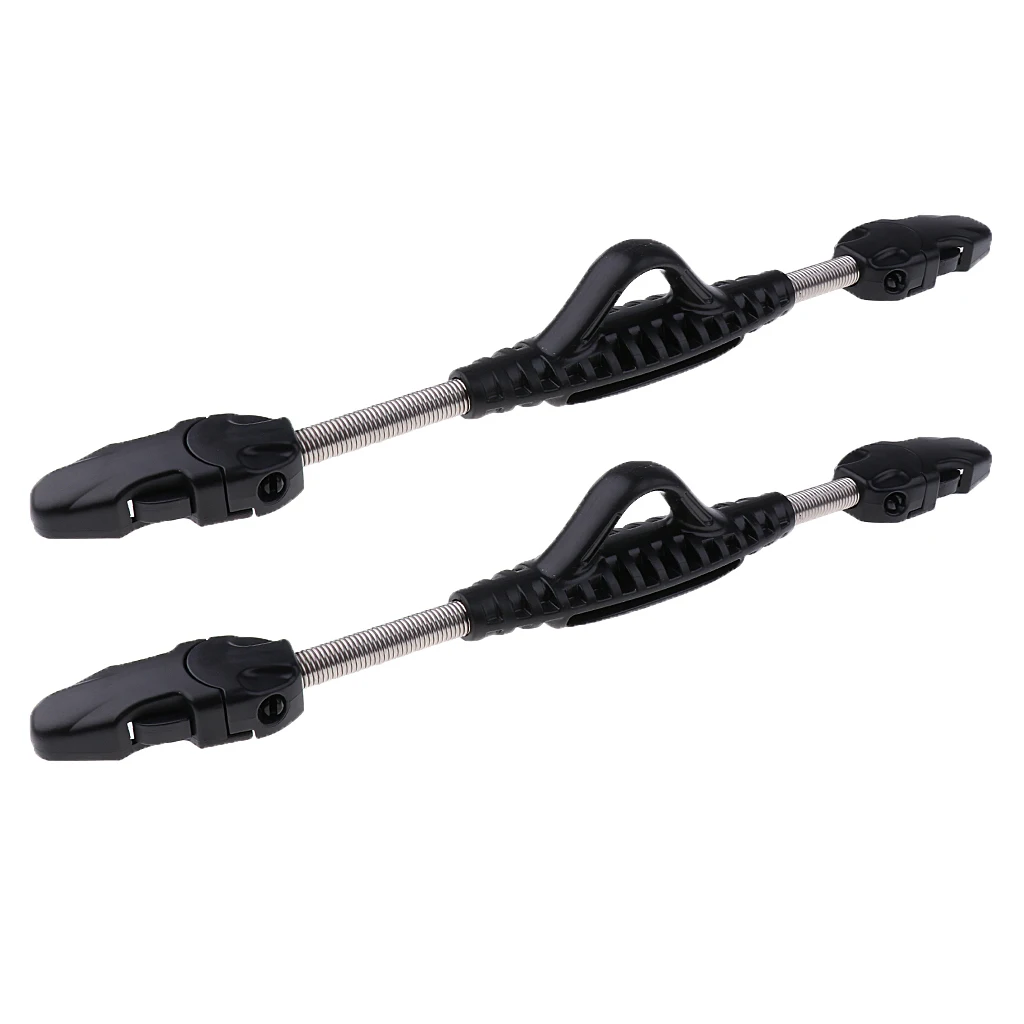 

2 Pieces Quick Release Buckles Spring Heel Straps for Scuba Dive Diving Swimming Snorkeling Water Sports Deep Diving
