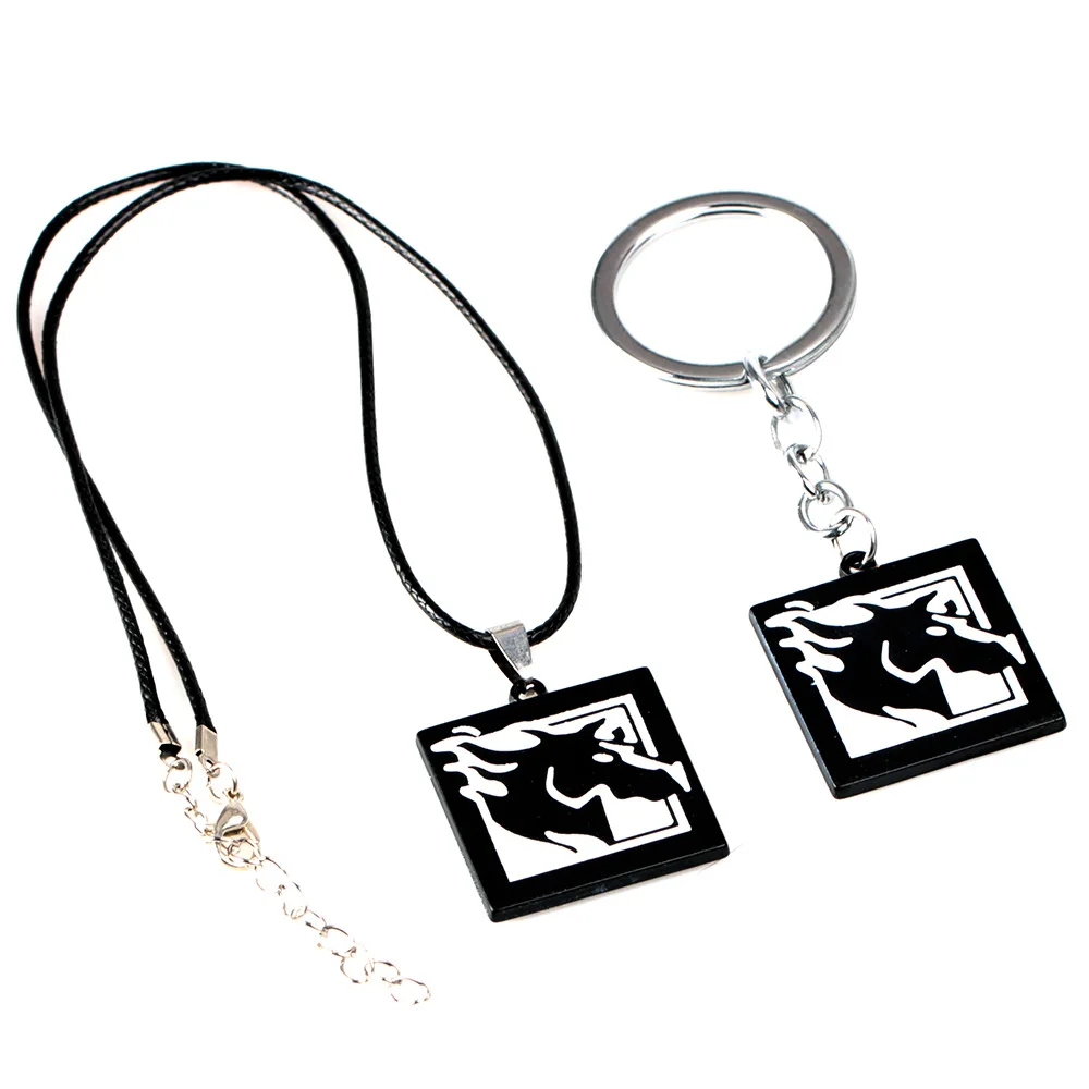 FPS Game Rainbow Six Siege Maverick Necklace Zinc Alloy Keychain Pendant Men Women Fashion Jewelry Fans Gift Charms Accessories | Украшения