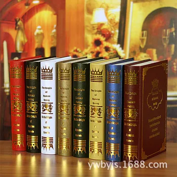 

10PC Factory direct selling special photography props decoration Darwin series of books false 0611 book