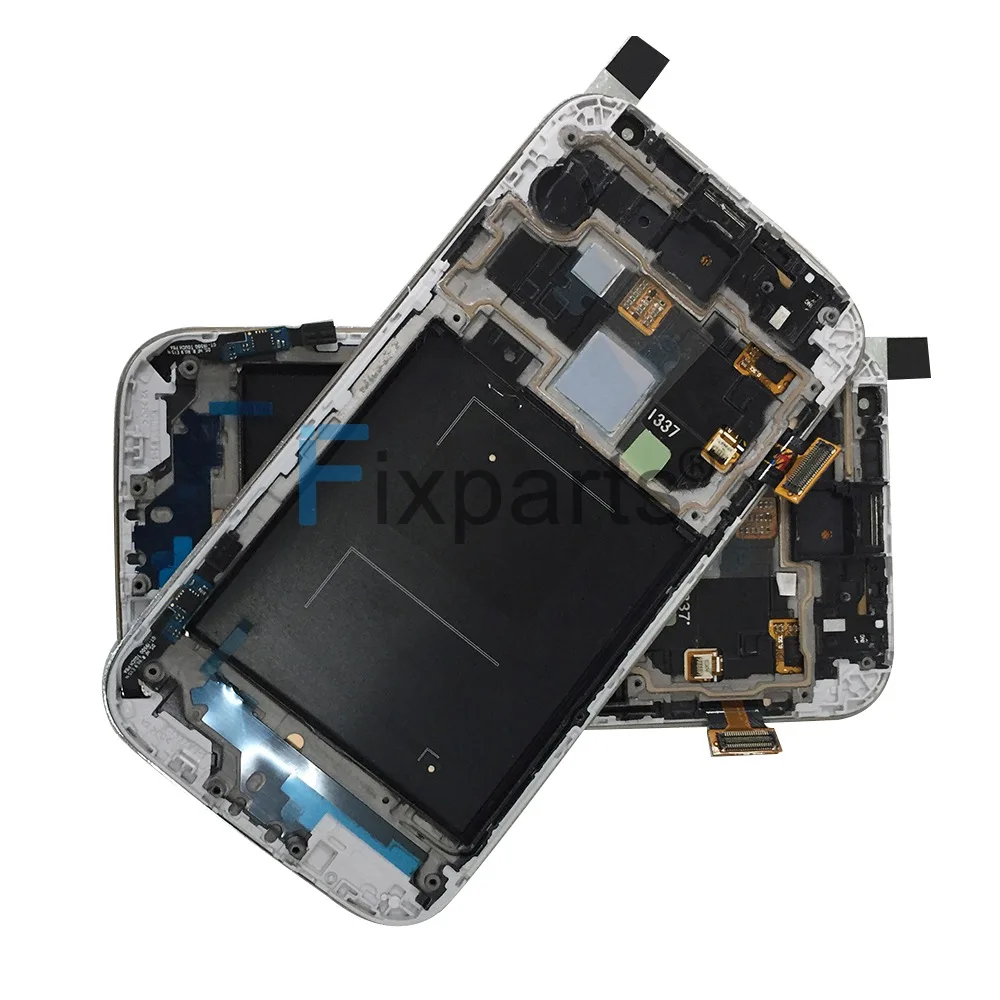 3000079-Samsung  Galaxy S4I9506 Lcd Complete With Frame  blue (4)