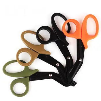 

300 pcs gear tactical rescue scissor trauma gauze emergency first aid Shears outdoor Paramedic bandage