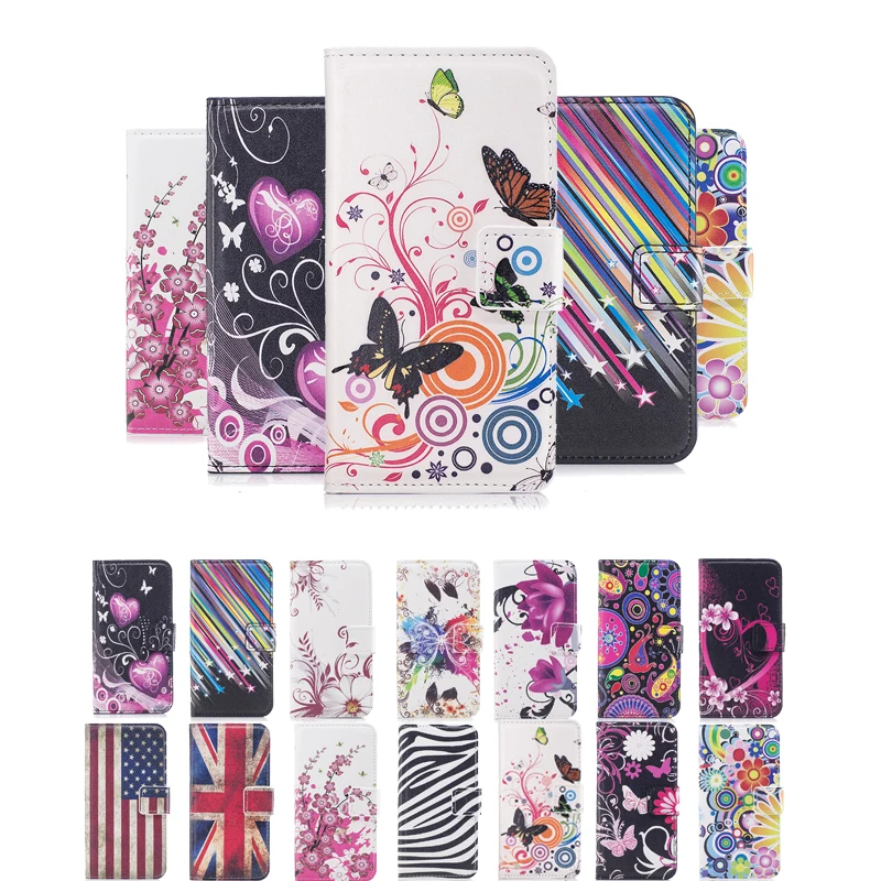 

Fashion PU Leather Patterned Protection Cover Case For Nokia Microsoft Lumia X 535 640 540 630 930 520 925 720 650 950 XL Case