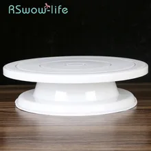 Инструмент для украшения торта, пластиковый эмалированный стол с противоскользящим кольцом, торты, поворотный стол, инструменты для выпечки, подставка для торта, Аксессуары для выпечки