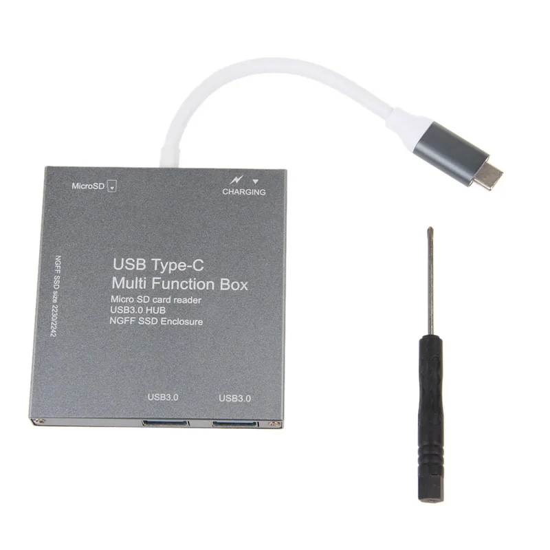 USB 3 0 Type C To M 2 NGFF SSD Hard font b Disk b font