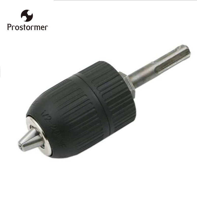 

Prostormer 2-13MM Drill chuck Keyless Drilling Adapter Converter SDS Adaptor Hardware hammer drill chuck Tool Accessories