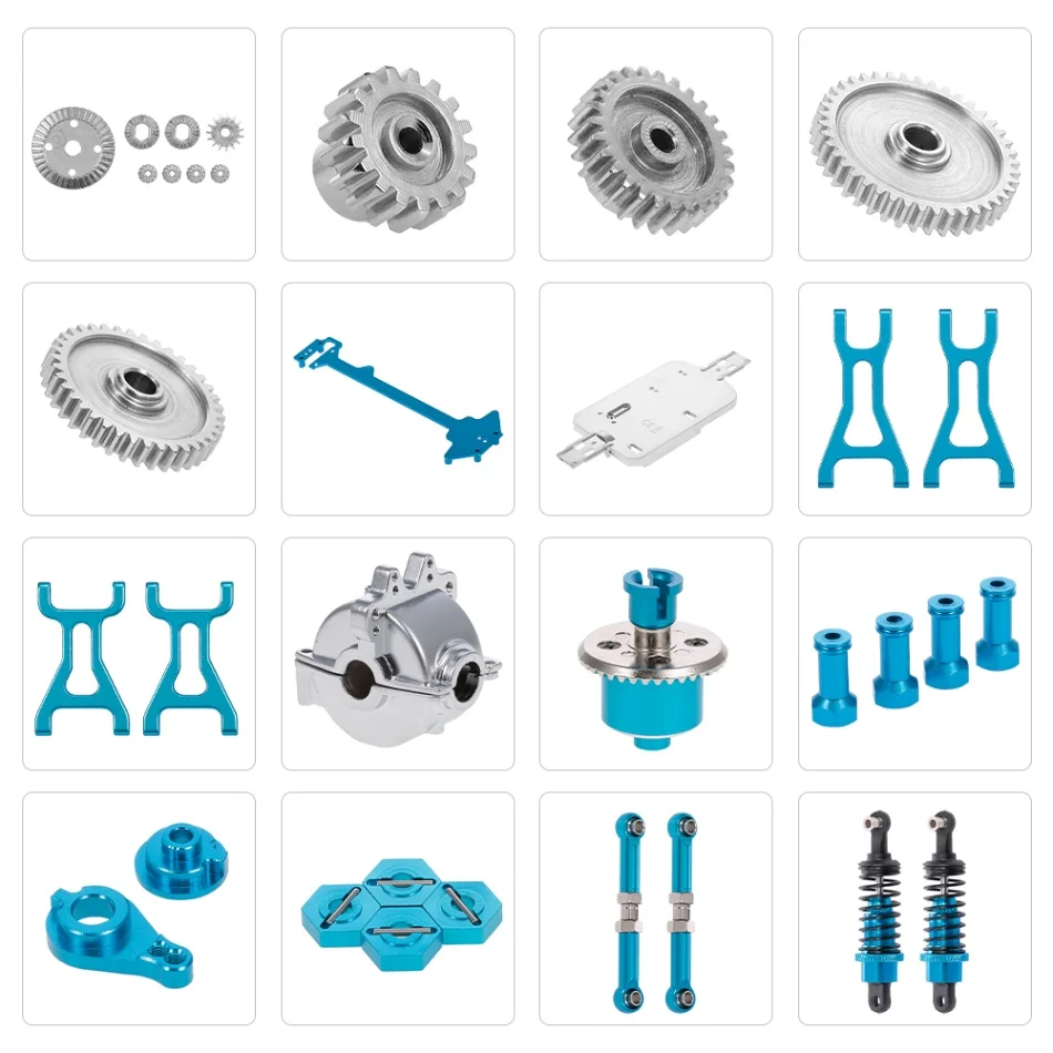 WLtoys шестигранные гайки сервопривод рупорный рычаг шестигранный концентратор удлинитель адаптер коробка передач для 1:18 A959 A979 A969 A959B A979B RC запчасти для автомобилей