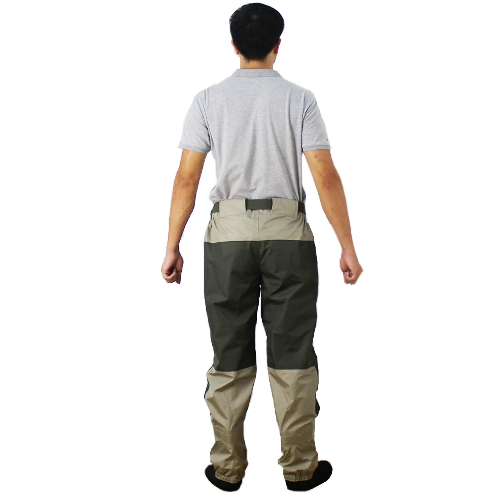 Fly Fishing Waist Waders Pant прочные водонепроницаемые штаны дышащие с чулками на талии|wader