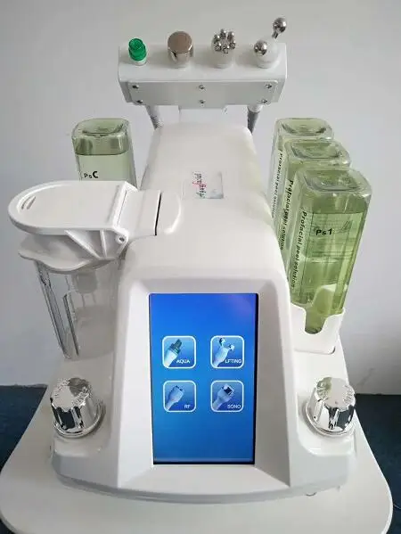 4 In 1 Aqua Facial Cleaning Machine Dermabrasion RF Bio lifting Spa Facial Machine Water Peeling 3