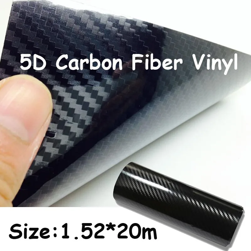 Buy Super Gloss 5D Carbon Fiber Vinyl Wrap ULTRA