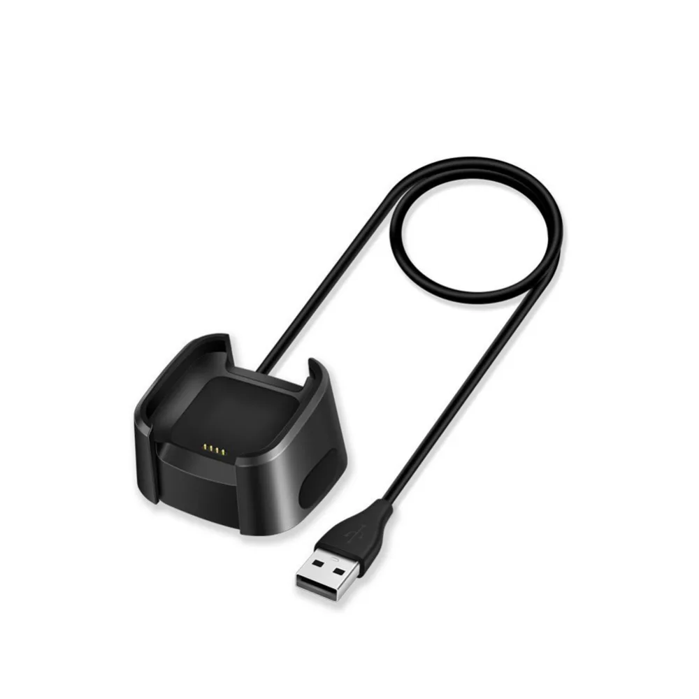 Для Fitbit Versa часы зарядная док-станция Дата-кабель настольное зарядное устройство База usb зарядка 30 см кабель для Fitbit Versa Смарт-часы