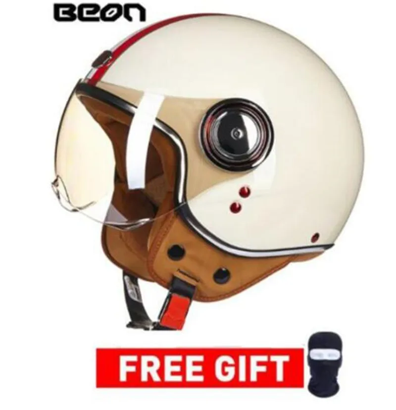 BEON мотоциклетный шлем Chopper 3/4 с открытым лицом винтажный шлем Moto Casque Casco Capacete для мужчин и женщин скутер мотоциклетный шлем BEON мотоциклетный шлем Chopper 3/4 с открытым лицом винтажный шлем Moto Casque Casco Capacete для мужчин и женщин скутер мотоциклетный шлем