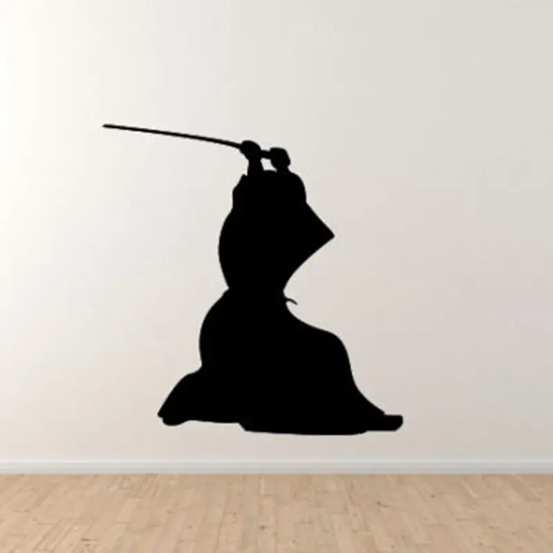 

Kendo Sticker Samurai Decal Japan Ninja Poster Vinyl Art Wall Decals Pegatina Quadro Parede Decor Mural Kendo 1054 Sticker