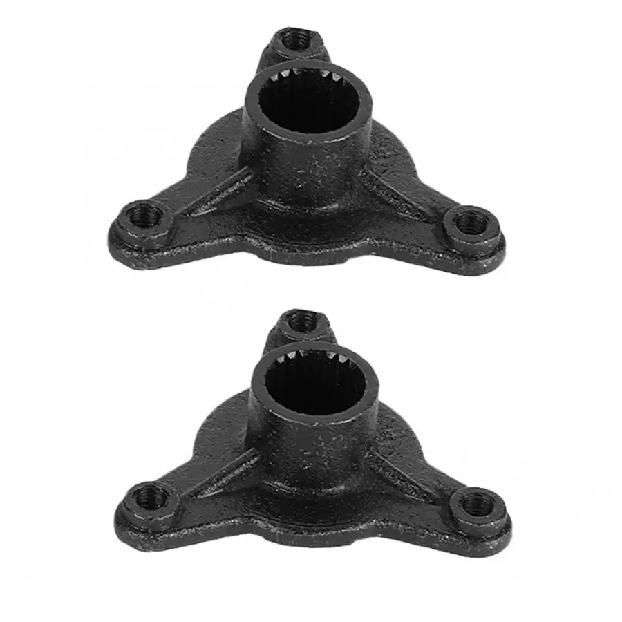 

1 Pair 78mm 23T Spline 3 Stud Rear Wheel Axle Hub Fit for 110cc ATV507 ATV516F ATV517F ATV Go Kart Aluminum Alloy Motorcycle