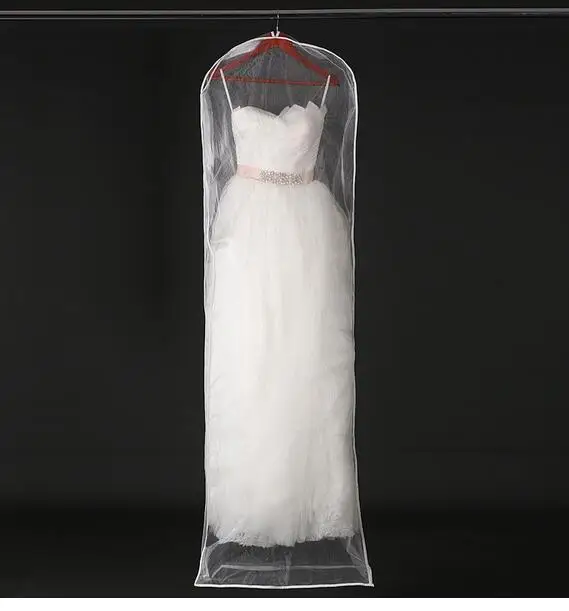 Большой свадебный пылезащитный чехол длинная секция Платье пылезащитный мешок 180 см