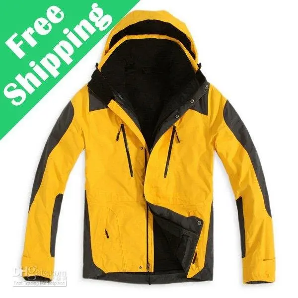 Outdoor Men's 2PCS-garment Taped Waterproof Jacket Overcoat camping wear/hiking wear/ | Мужская одежда