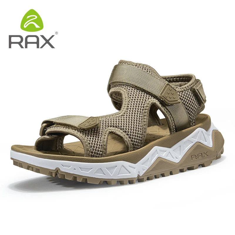 RAX رجل الرياضة الصنادل الصيف في الهواء الطلق صنادل شاطئ الرجال أكوا الرحلات أحذية ماء المرأة المنبع أحذية النساء أحذية رياضية