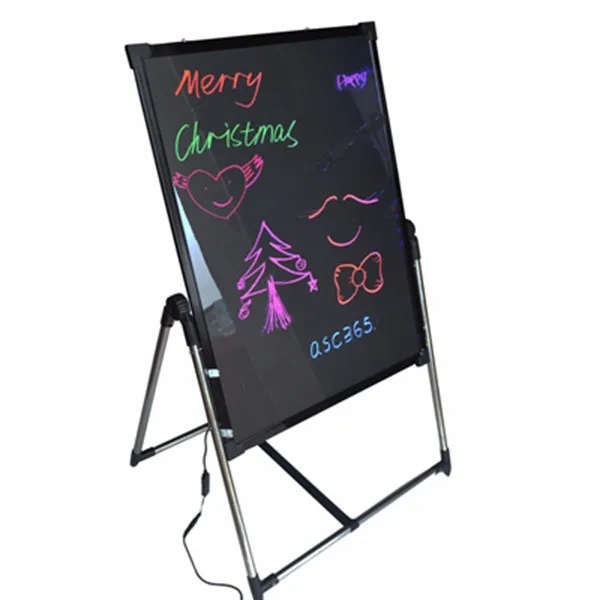 50x70 см(20 ''x 28'') светодиодная флуоресцентная трафаретная табличка, рекламная доска, осветительная доска с 8 Наборы Ручек