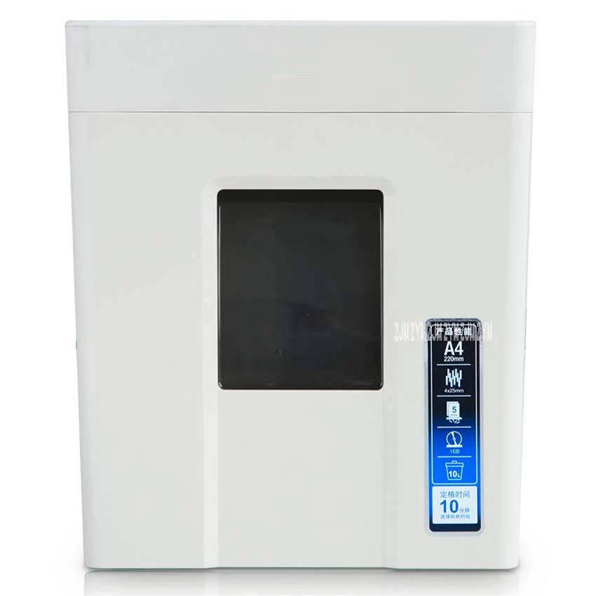 2017 جديد نوع 9927 التقطيع الكهربائية 10L حجم 220 V/50Hz الطاقة التوقف التلقائي التقطيع ورقة التقطيع CD بطاقات 220 مللي متر عرض