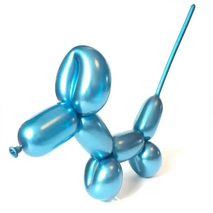 15 шт. 1,8g шары из латекса цвета металлик 260 Длинная форма металлический магический завязывания насос для воздушных шаров Свадебные шарики предметы для украшения дня рождения