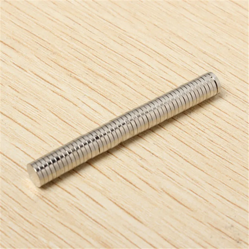 Suleve Новый 50 шт. D5x1mm N35 неодимовые магниты редкоземельных сильный магнит 5 мм Диаметр x 1 мм толщиной