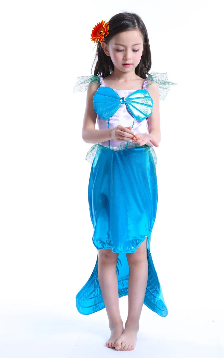 2016 halloweenchristmas costumes kids little mermaid ariel princess costume girl cosplay dresses child fanny - Mermaid Halloween Costume For Kids 2016 halloweenchristmas costumes kids little mermaid ariel princess costume girl cosplay dresses child fanny - Mermaid Halloween Costume For Kids