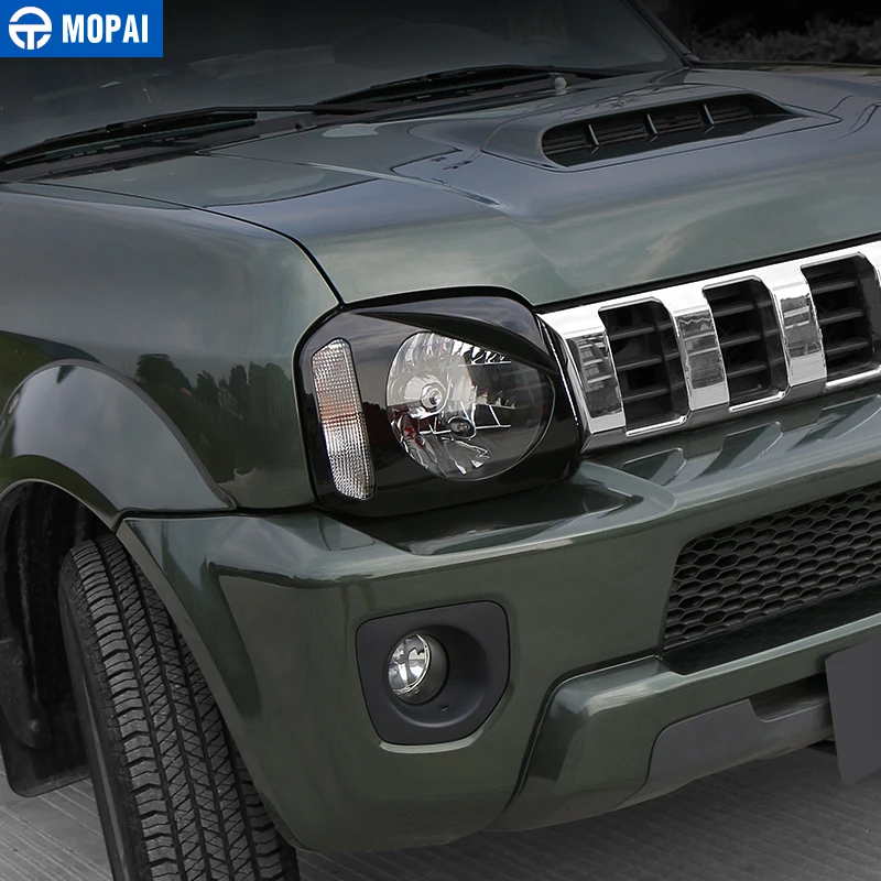 MOPAI колпак лампы для Suzuki jimny ABS автомобильный передний головной светильник лампа декоративная крышка для Suzuki jimny 2007+ автомобильные аксессуары Стайлинг