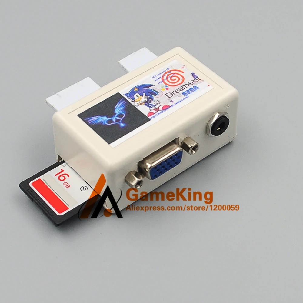 Buy Dreamcast DC SD Card Adapter with VGA AV Audio