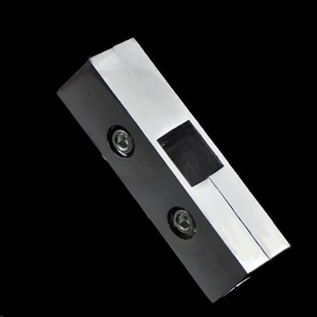 

10PCS/LOT 3 way 25 * 25mm square tube clamp pipe chrome aluminum display fittings