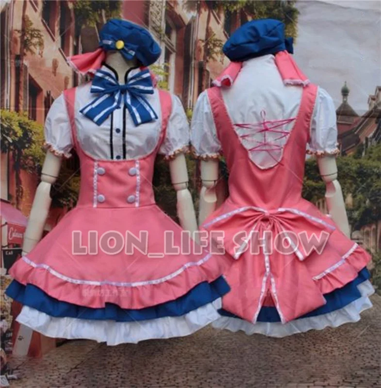 Японское аниме Love Live School Idol Project Minami Kotori Candy Maid Униформа платье принцессы Лолиты косплей костюм один размер