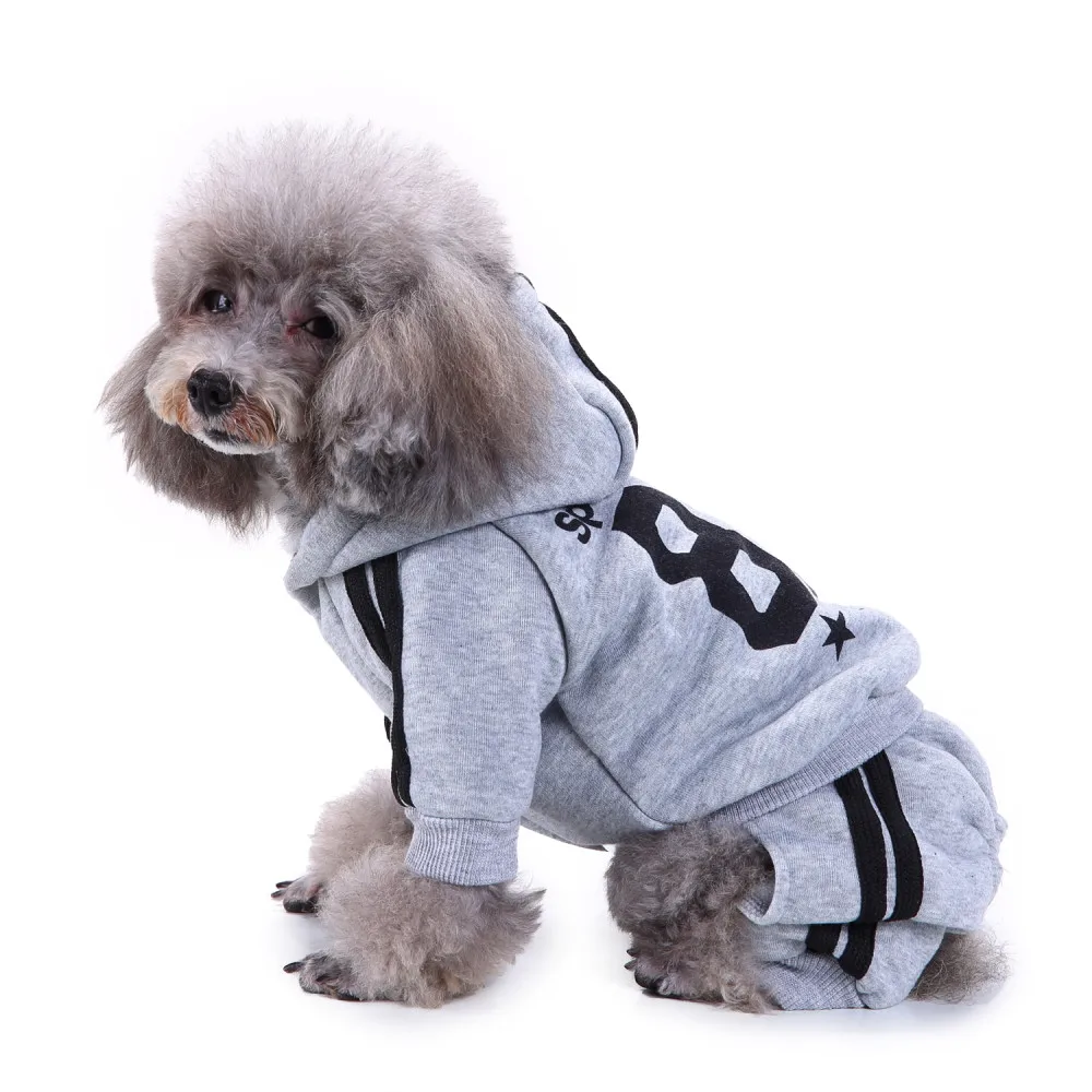 Модные толстовки для домашних собак Милая теплая одежда для щенков и собак Одежда для маленьких собак французские толстовки "Бульдог" одежда для чихуахуа win