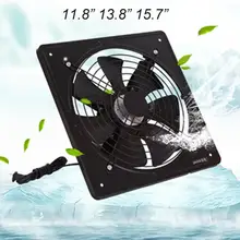 220 В 11,8~ 15,7 дюймов вытяжной вентилятор высокоскоростной воздушный вытяжной оконный вентиляционный вентилятор для кухни вентилятор осевой промышленный настенный вентилятор