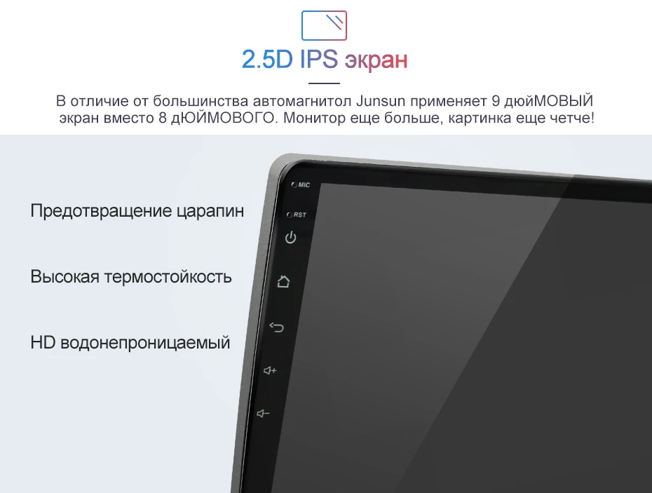 Junsun V1 2 ГБ+ 32 ГБ, Android 9,0 DSP автомобильный радио мультимедиа плеер gps навигатор для KIA Sportage 4 аудио 2Din dvd