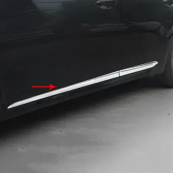 

4p ABS plating Side Door Body Molding Cover trims forLexus ES250 ES300350