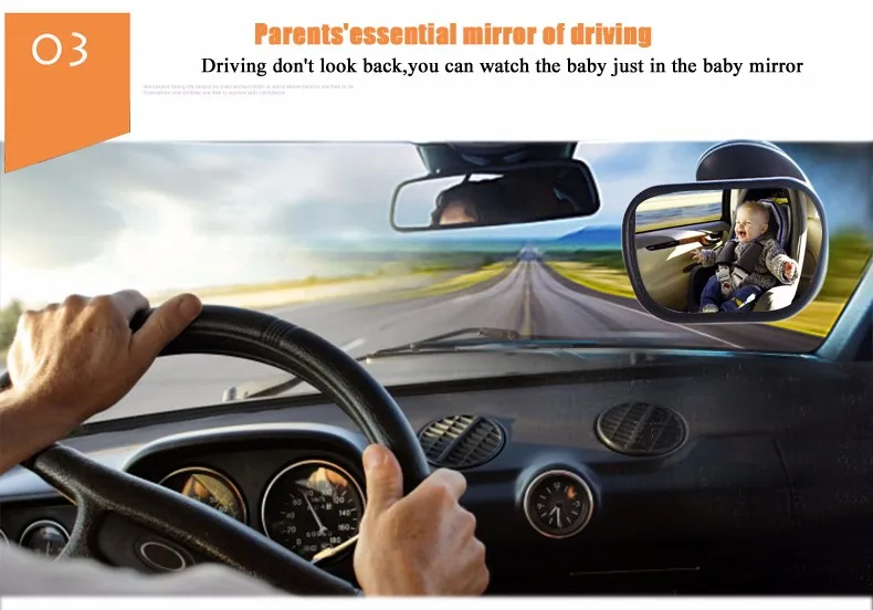 Sheate Retroviseur De Voiture En Verre Incurve Pour Bebe Avec Ventouse Retroviseur De Securite Interieur Soins Pour Enfants Aliexpress