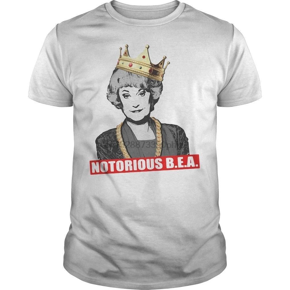The Golden Girls Notorious B. E. A King/футболка с героями мультфильмов Мужская Новая модная