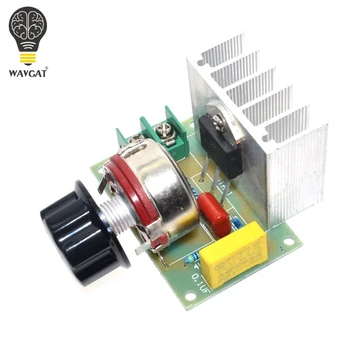 

Hot Voltage Regulator Voltage Speed Controller AC 220V 4000W SCR Dimmer